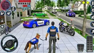 Police Car Chase Simulator 3D Game - Real Cop Cars Driving Simulator 2025 - Android GamePlay