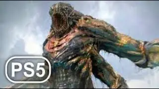 GOD OF WAR PS5 ASCENSION Aegaeon TITAN Boss Fight Gameplay 4K ULTRA HD 2