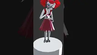 P3D/FnaF/ Eleanor by bj test #fnafbooks #sisterlocation
