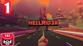 Hell Rider 3 : Gameplay Walkthrough Part 1 (iOS, Android)