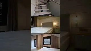 Интерьер загородного дома из бруса!   Полное видео уже на канале.  #двухэтажныйдом  #клееныйбрус