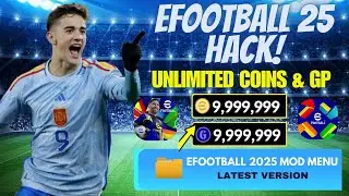 eFootball Free Hack PES25 Mod Apk eFootball PES Hack 2025 I Got Unlimited Coins and GP (iOS/Android)