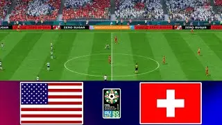 FIFA 23:  USWNT vs. SWITZERLAND (w) | Sep 7, 2024 | FIFA Women's World Cup 2023 | PS5 Gameplay
