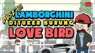 LOVE BIRD 200 JUTA DAN DITUKER LAMBORGHINI | KARTUN LUCU - ANIMASTRIP | YOUKUPER - #ANIMASIVLOG