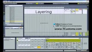 How To Layer Drum Samples w/ Ableton Live Drum Racks - Beat Making Tutorial, Hip Hop Drums, MPD32