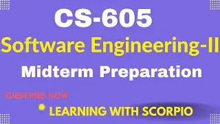 CS605 Midterm Solved Mcqs 2023|CS605 midterm preparation 2023| CS605 midterm quiz|cs605 midterm 2023