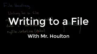2.2.3 File Writing - Revise GCSE Computer Science