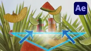 How to Create a FLY THROUGH ZOOM EFFECT | Using the 3D CAMERA in After Effects