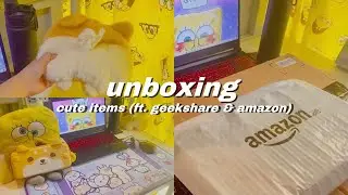 unboxing 💝 geekshare carrying case & mousepad