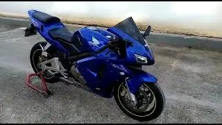 CBR 600 RR 2004 Cold start | Road's Italia exhaust sound