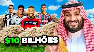 Eu Liberei 10 BILHÕES para cada GIGANTE do RIO (Flamengo, Vasco, Fluminense, Botafogo)