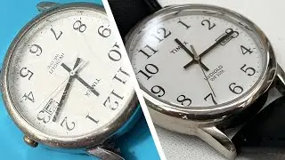 How to Restore a Watch Case with Electroplating (DIY Watch Restoration)