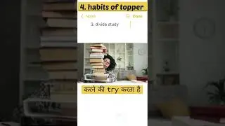 Study Habits that Make You a Topper #class10 #boardexam2024 #shorts