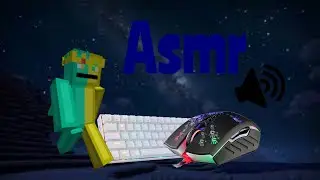 [200 Fps Smooth] [Handcam! + New Mouse!] Keyboard + Mouse Sounds ASMR w/lofi | Pika Network