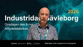 Intervju med Bengt Jansson på Industridag Gävleborg 2026