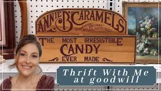 GOODWILL THRIFT WITH ME! & MY THRIFT HAUL | Thrifting For Home Decor