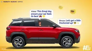 Make Your Car 😁 with Maruti Suzuki Service