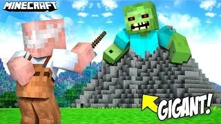 MINECRAFT: WYSPA ZAGŁADY #3 - GIGANT W WULKANIE! | Enzzi & Dziadek