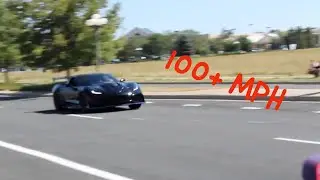 100+ MPH Corvette ZR1 Flyby