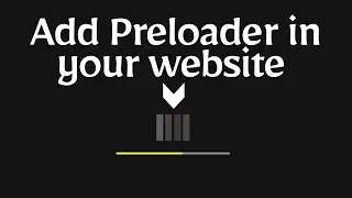 Add Preloader to your WordPress Website | TechStack  | How To Add a Preloader Animation In WordPress