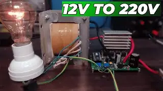 How To Make A 12V To 220V H Bridge Inverter