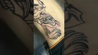 Tatuagem nas costas Oiental