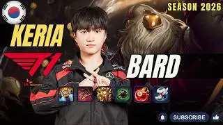 T1 Keria BARD vs KARMA Support - Patch 26.6 KR Ranked | lolrec