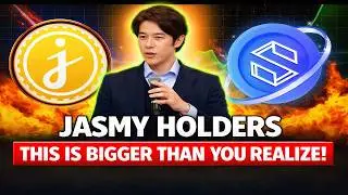 🚨JASMY HOLDERS! THIS IS BIGGER THAN YOU REALIZE!