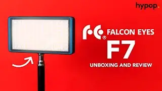 Falcon Eyes F7 RGB Pocket Multi-Colour LED Light Unboxing & Review