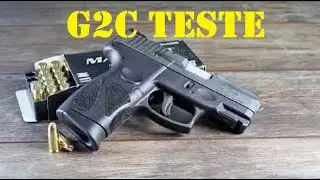 G2C 9mm testando no estande
