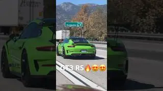 Porsche GT3 RS Spotted🔥😍😍😍 #porsche911 #gt3rs #gt3 #shorts #911gt3rs