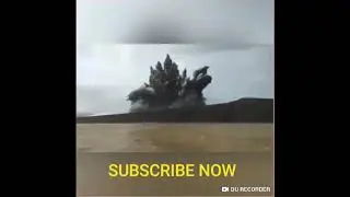 Ngeri.. Gunung anak krakatau kembali erupsi