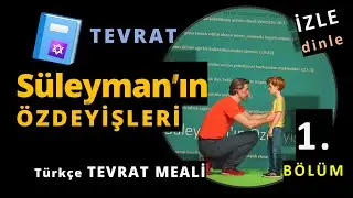 📘Süleyman'ın Özdeyişleri 1. Bölüm | Türkçe Tevrat meali dinle ve izle
