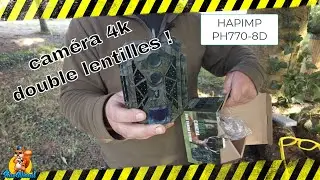 The best 4k hunting camera? HAPIMP HP770 8D dual camera!