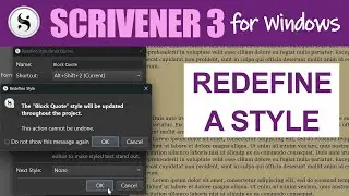 Scrivener 3 for Windows: Redefining a Style