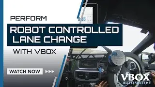Accurate Path Following With a VBOX 3i and AB Dynamics Steering Robot @abdynamics