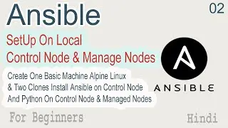 DevOps Ansible Machines Setup Part-02 | Control Node & Managed Node | Alpine Linux Machine setup