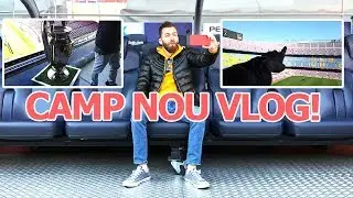 Camp Nou VLOG: Messi'nin altınları, yedek kulübesi, müze turu ve yeşil saha!
