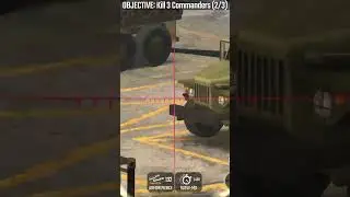 Crash Landing, Sniper strikes : special ops Zone 5 Jungle Rifle mission #31 #shorts