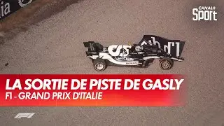 Pierre Gasly's off-track excursion during sprint qualifying