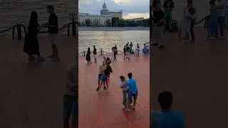 Танцы 💃 🕺 на Москва-реке