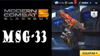 Modern Combat 5 - Gameplay || MSG-3 pro