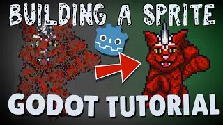 Build Sprite From Pixels Using a Particle Shader - Godot Tutorial