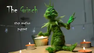 Making of the Grinch stop motion puppet !