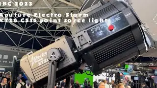 Aputure Electro Storm XT26 CS15 point source video light- Like HMI Light -IBC 2023