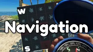 How to use the map in Stranded Deep to NAVIGATE !