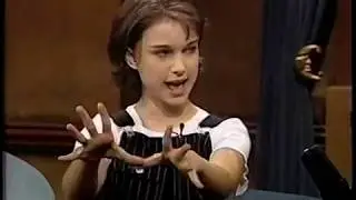 Larry King / Natalie Portman on Late Night (1994)