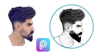 How To Create Cartoon portrait logo | PicsArt Tutorial | X-Tutorial Official