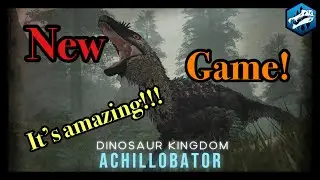 THIS NEW DINOSAUR GAME ON ROBLOX IS AMAZING!! Dinosaur Kingdom (WIP)