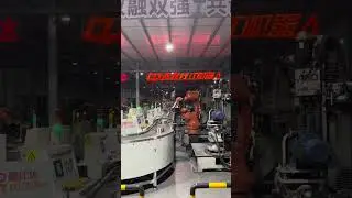 Automated Pot Production Line Factory Footage 